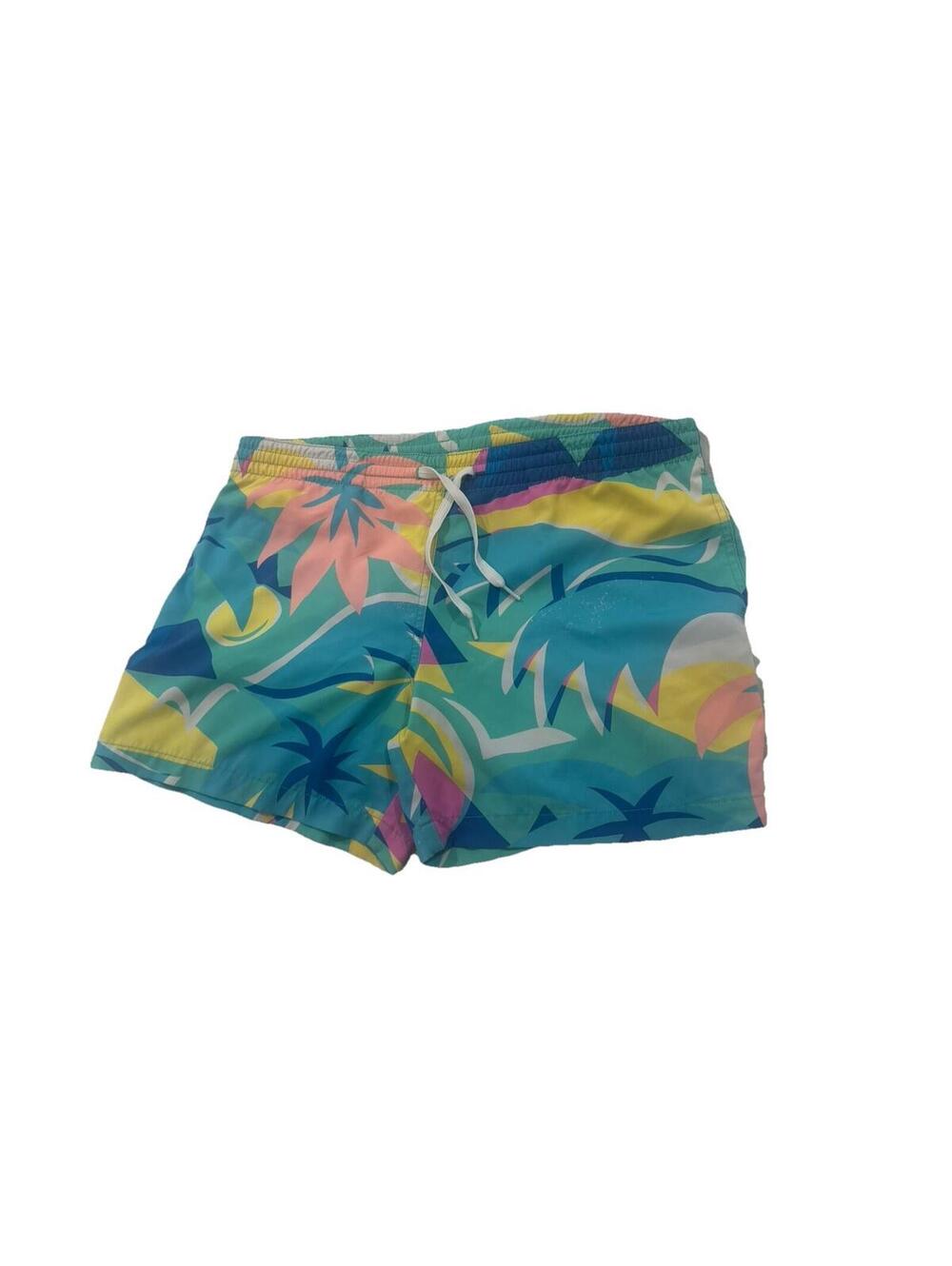 CHUBBIES Shorts Swim Trunks 5.5” 90s Pattern Men's Size LARGE Lining Cut Out